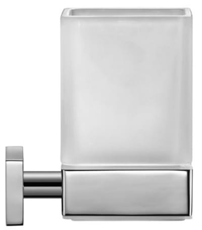 Duravit Karree Tooth Mug chrome-plated