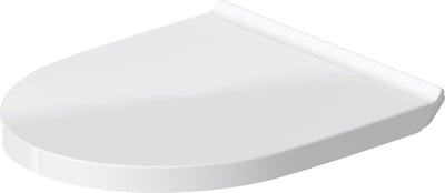 Duravit No 1 Toilet seat - Yes, white, without soft close, Fast fitting 4053424326764
