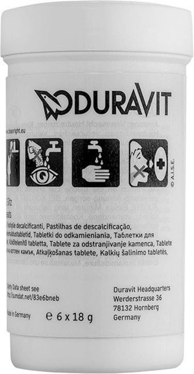 Duravit SensoWash Descaling Tablets 6 pcs