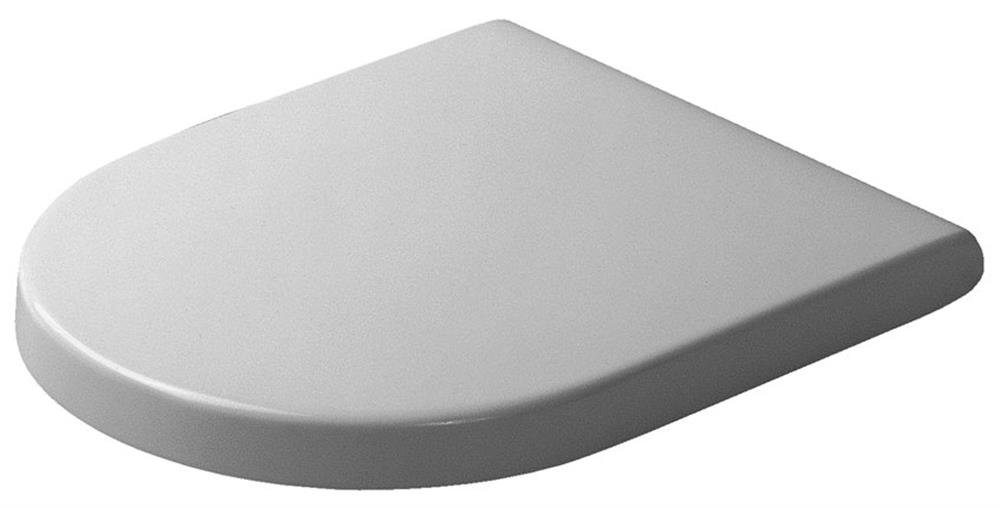 Duravit Starck 3 Toilet seat - Yes, white, without soft close, Fast fitting 961557