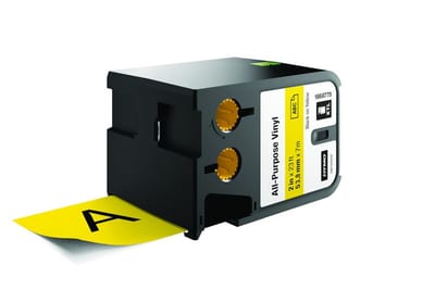 Dymo XTL Label Tape black/yellow - 54mm