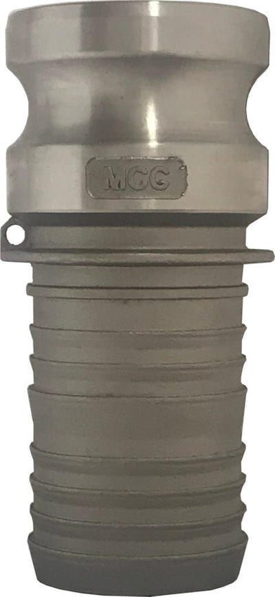 E Cam coupling acid-resistant Hose Spigot han - 125mm, 5"