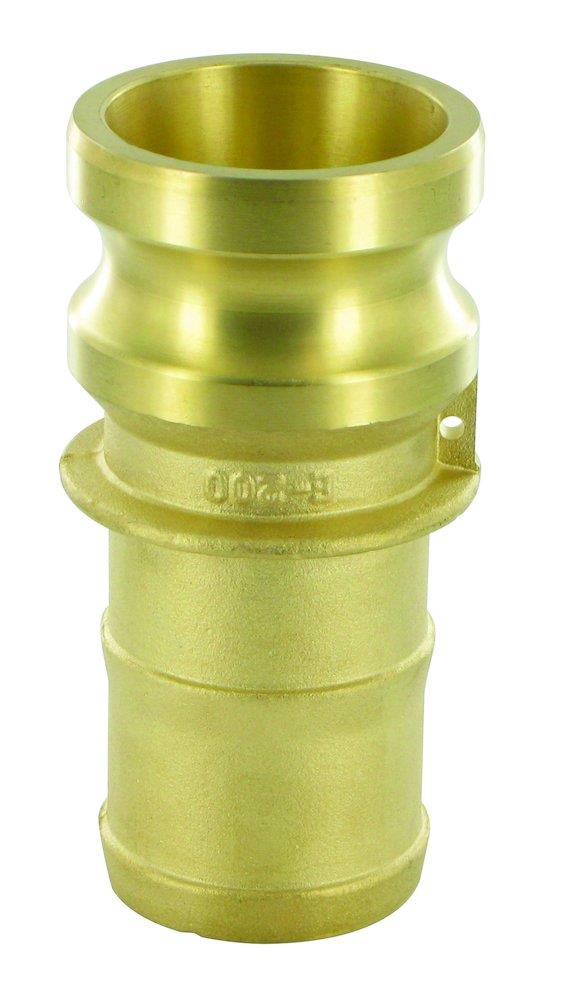 E Cam coupling brass Hose Spigot han - 100mm, 4"
