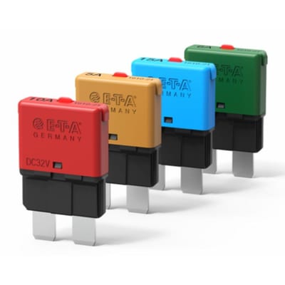 E-T-A 1610-21 Automotive Fuse - 10A, red