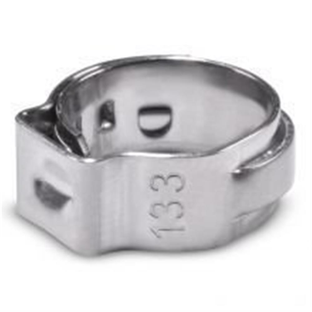 Ear Clip - 1, 16.6mm, 19.8mm, stainless