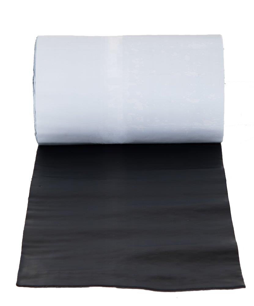 Easy Flex Roofing SabetoFLEX Traditionel with alu net Flashing fully adhesive black - 1120mm, 5M