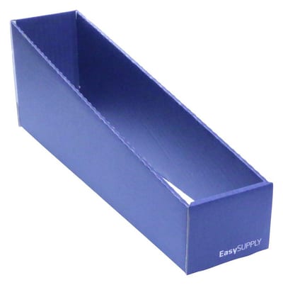 EasySupply 31 Cardboard box blue 289 - 80mm, 137mm, 282mm