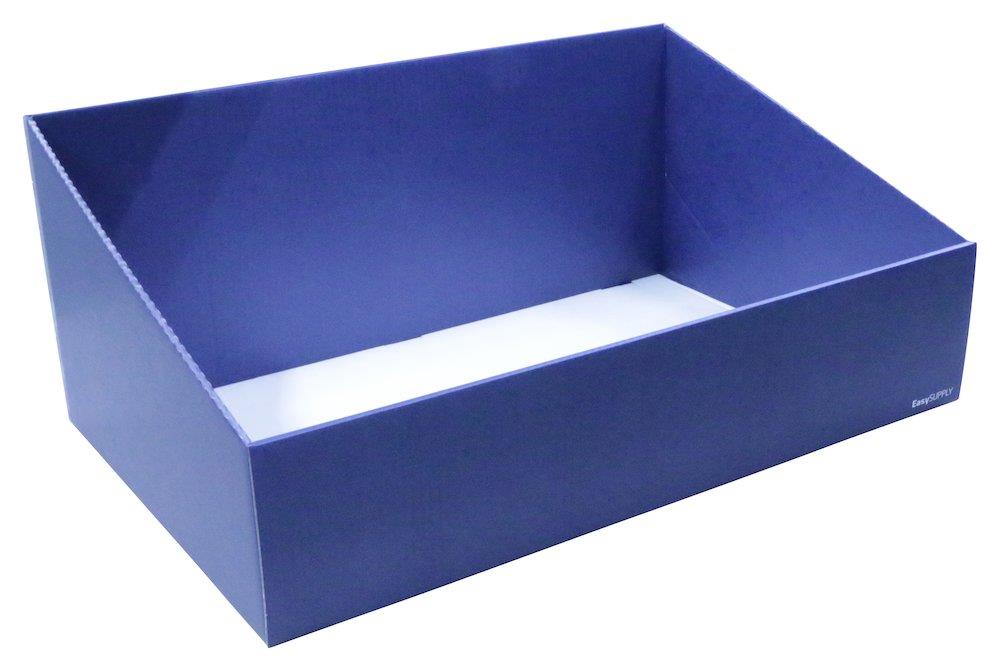 EasySupply Cardboard Box 46 blue - 626mm, 260mm, 400mm