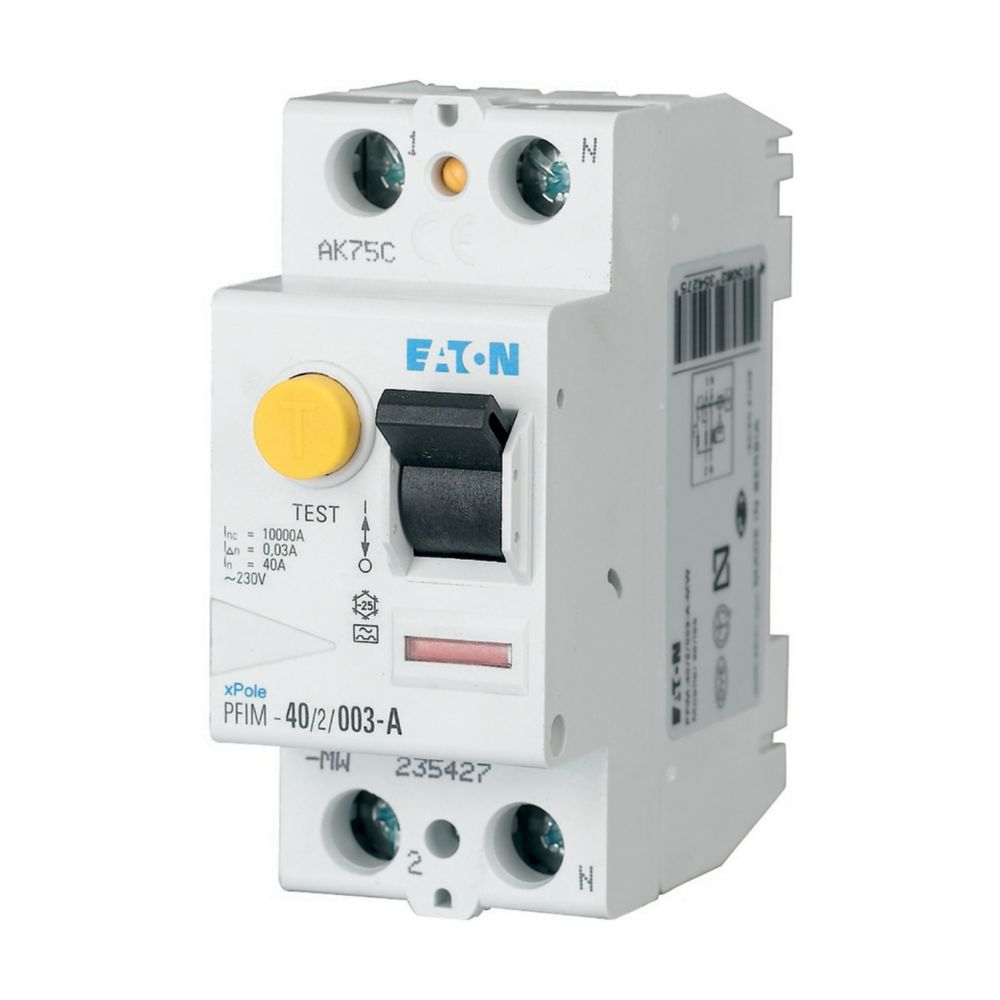 Eaton RCD 4-Pole 25A 30MA Type A