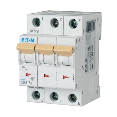 Eaton xPole PLSM-C16/3 MCB 3-Pole 16A 10KA Curve C