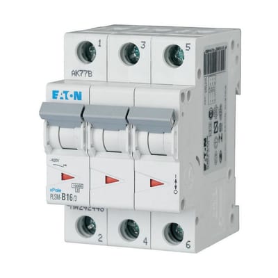 Eaton xPole PLSM-C32/3 MCB 3-Pole 32A 10KA Curve C