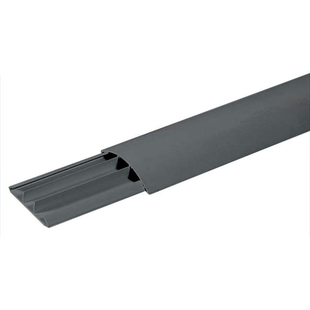 EC CAP 7517 Floor channel - CAP, 17 x 75mm, Anthracite, 2M, plastic