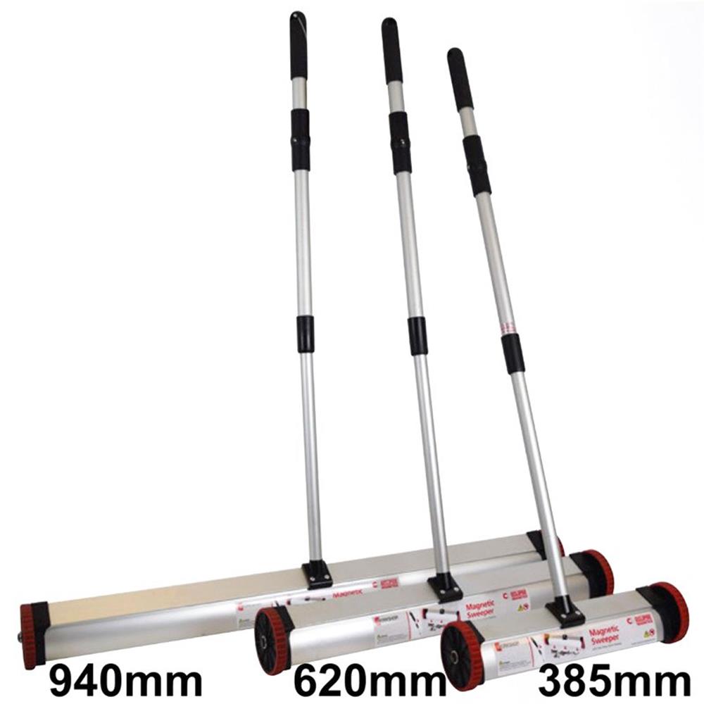 Eclipse MSW385 Magnetic Broom with wheels - 1050mm, 2kg