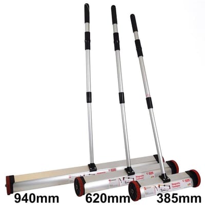 Eclipse MSW385 Magnetic Broom with wheels - 1050mm, 2kg