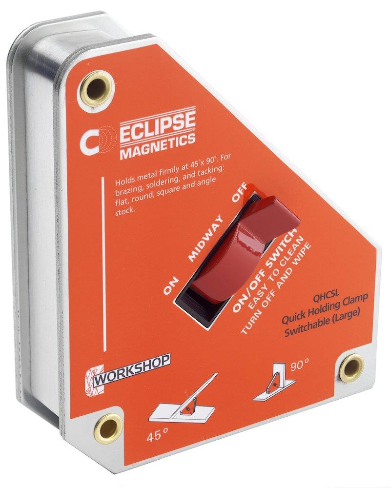 Eclipse QHCSL Welding Magnet - 152mm, 35mm, 130mm, 75kg