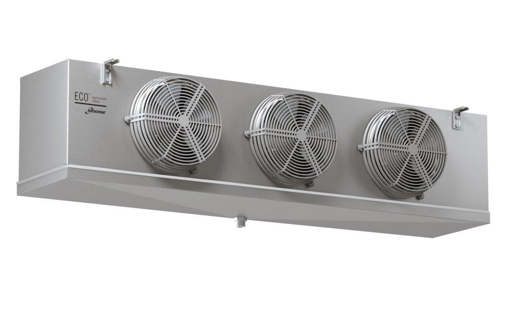ECO Modine CGC Evaporator with EC motor - 3.36kW, 0°C, R744 (CO2), Electrical, 6, Box, EC, 80bar, CGC 253 G6 EC ED