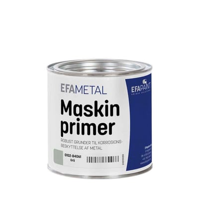 EFAmetal 74069 Machine Primer Colour 102 Red - 0.75 L Tin