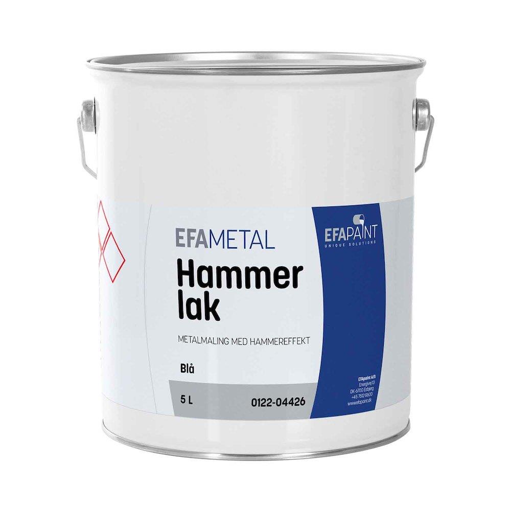 EFAmetal 78014 Hammer Paint grey bucket - 5L