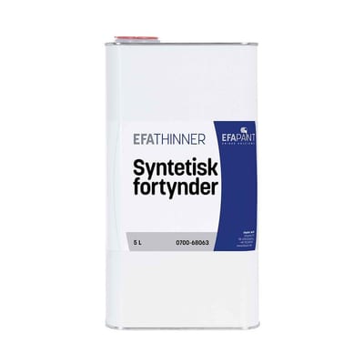 EFAthinner 68063 Synthetic Thinner bucket - 5L