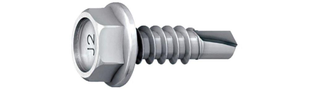 EJOT SAPHIR JT2 Mounting Screws el-galvanized - 6,3mm, External hexagon