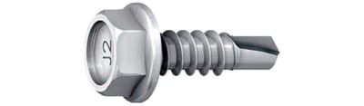 EJOT SAPHIR JT2 Mounting Screws el-galvanized - 6,3mm, External hexagon