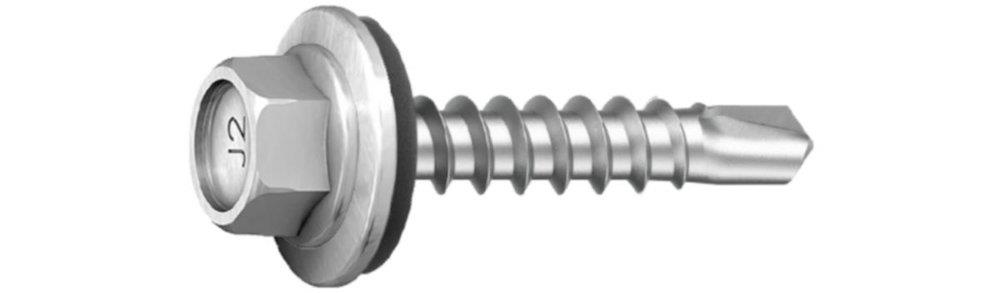 EJOT SAPHIR-KOMBI Mounting Screws el-galvanized - 4,8mm, External hexagon 7319618602302