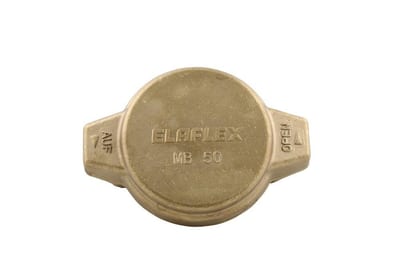 Elaflex MB End Cap brass - 50