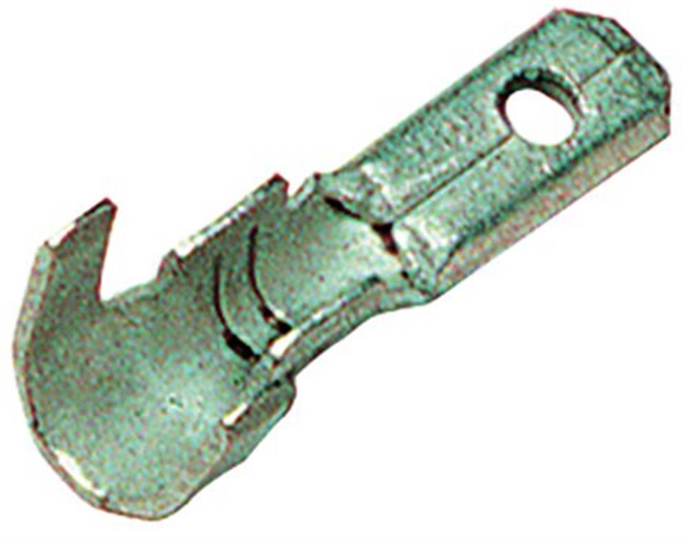 Elpress B1003H Spade Plug - 0,5 - 1 mm², 2,8 x 0,8mm, Uninsulated, brass ( Tinned )
