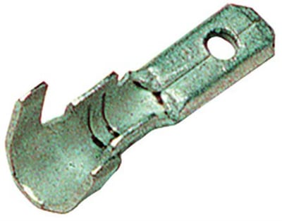 Elpress B1003H Spade Plug - 0,5 - 1 mm², 2,8 x 0,8mm, Uninsulated, brass ( Tinned )