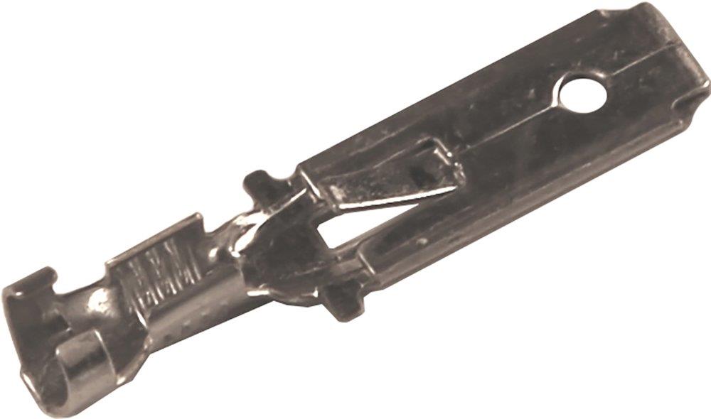 Elpress B2507HN Spade Plug with tab - 1,5 - 2,5 mm², 6,3 x 0,8mm, Uninsulated, brass ( Tinned )