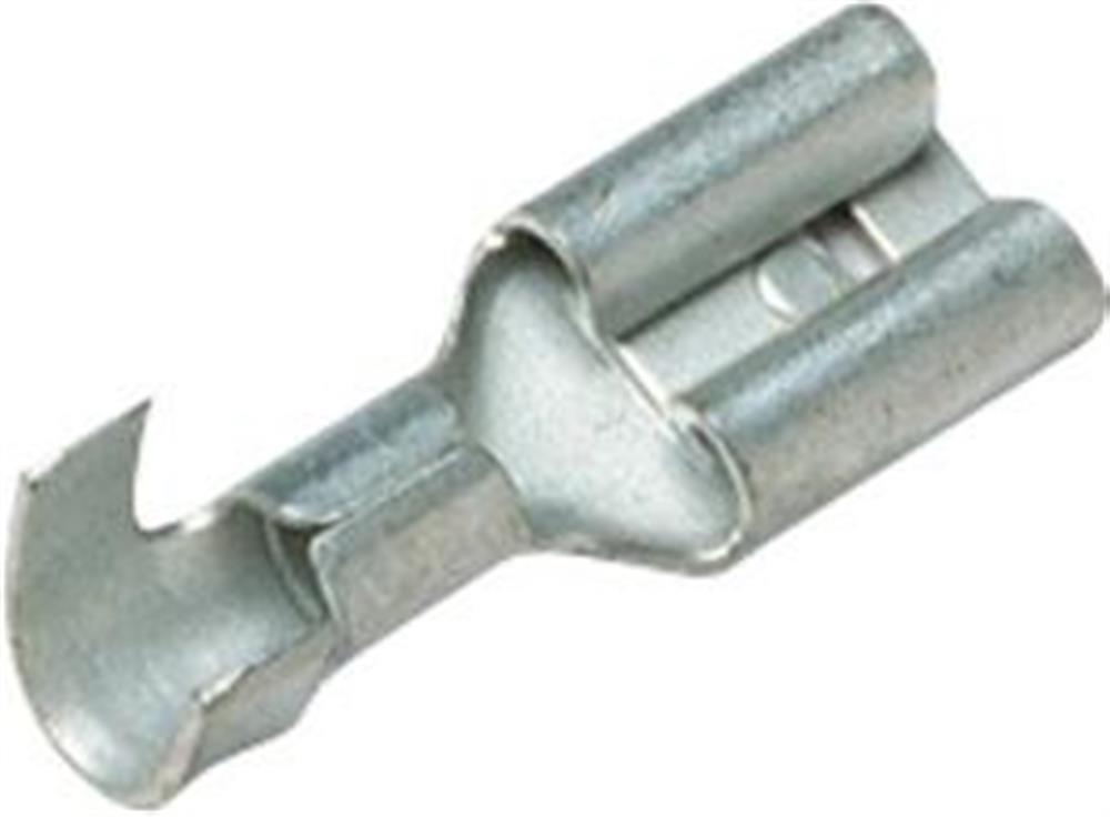 Elpress B4607FLS1 Spade Sleeve - 4 - 6 mm², 6,3 x 0,8mm, Uninsulated, brass ( Tinned )