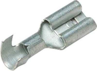 Elpress B4607FLS1 Spade Sleeve - 4 - 6 mm², 6,3 x 0,8mm, Uninsulated, brass ( Tinned )