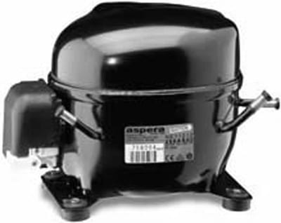 Embraco Nidec NEK Cooling Compressor Solder connection - 12.1cm³, 230V, 0.35kW, 0.4kW, R404A, Frost (LBP), NEK2150GK