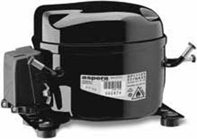 Embraco Nidec NEK Cooling Compressor Solder connection - 12.1cm³, 230V, 1.01kW, R134A, AC (HBP), NEK6210Z