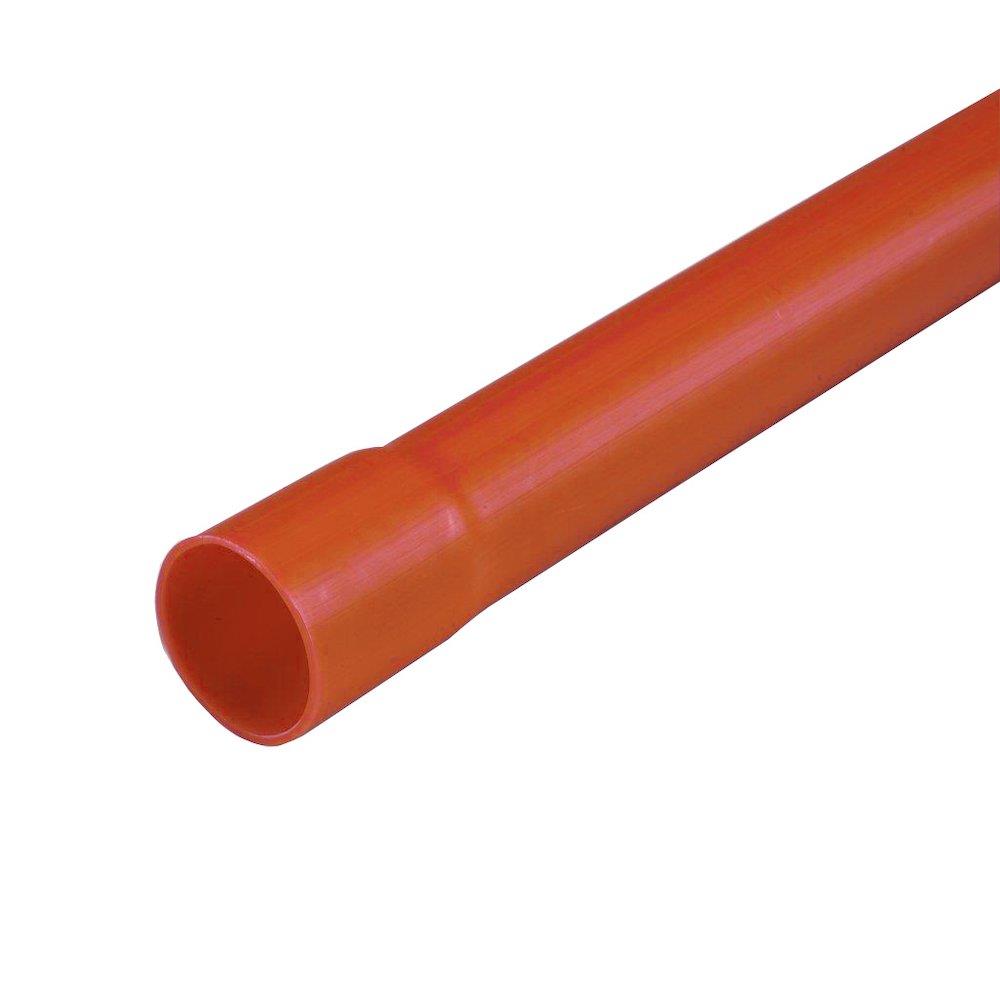 Emtelle Cable Pipe with socketed sleeve smooth PE - 90mm, 2,8mm, 6M