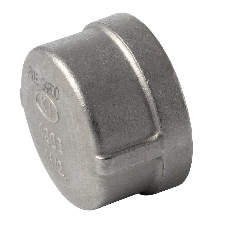 End Socket round acid-resistant BSPP - 2"