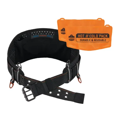 Arsenal 5558 7-Inch Padded Tool Belt with Hot/Cold Pack - Tool Tethering Attachment Points