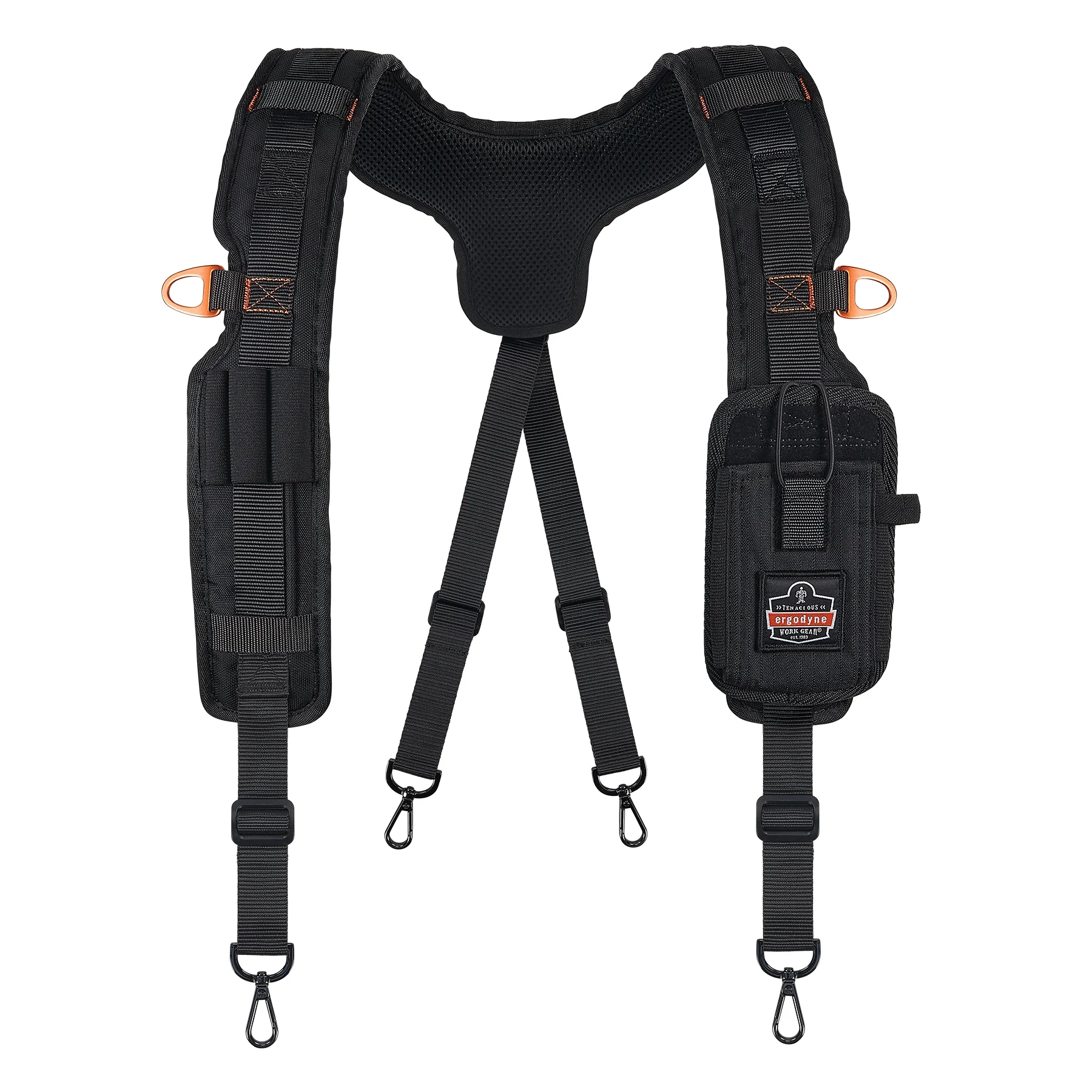 Arsenal 5566 Tool Belt Suspenders - Tool Tethering Attachment Points