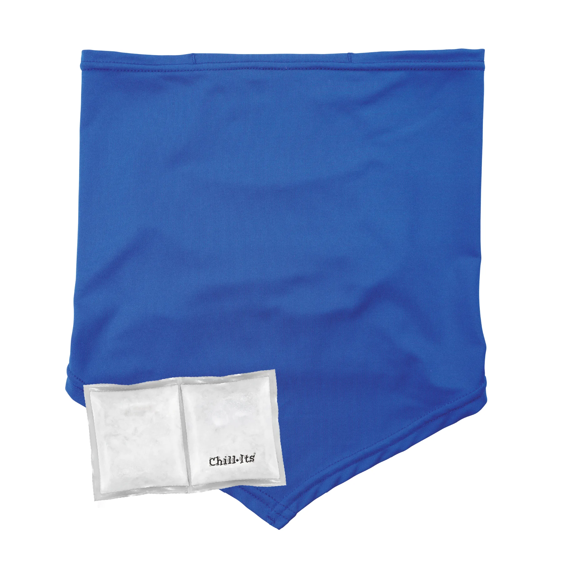 Chill-Its 6482 Cooling Neck Gaiter Bandana with Rechargeable Phase Change Packs
