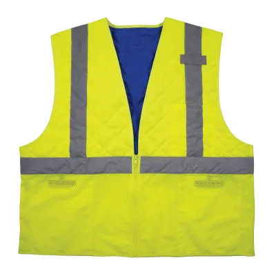 Chill-Its 6668 Hi-Vis Safety Cooling Vest - Type R, Class 2