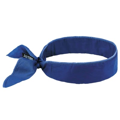 Chill-Its 6702 Cooling Headband - Embedded Polymers, Tie Closure