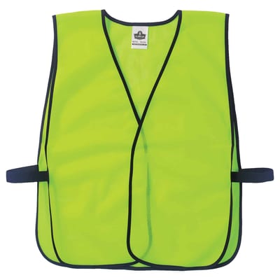 GloWear 8010HL Hi-Vis Safety Vest - Non-Certified, Hook + Loop