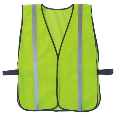 GloWear 8020HL Hi-Vis Safety Vest - Non-Certified, Hook + Loop
