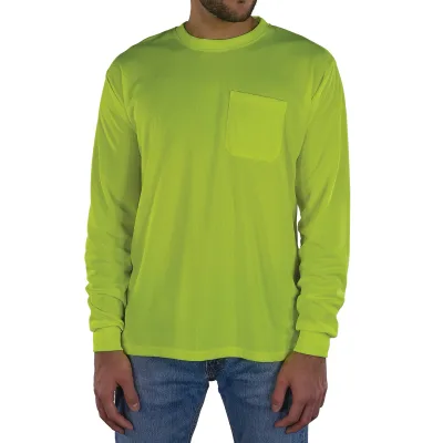 GloWear 8093 Non-Certified Essential Hi-Vis Long Sleeve T-Shirt