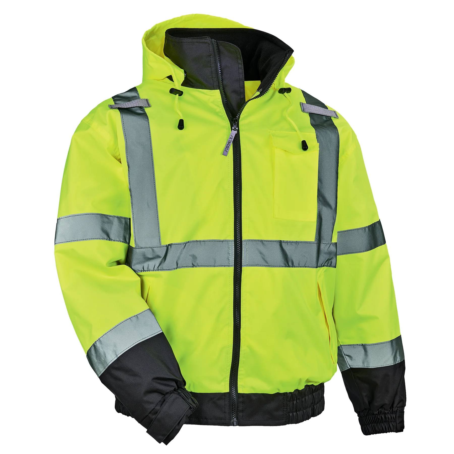 GloWear 8379 2-IN-1 Hi-Vis Winter Bomber Jacket - Type R, Class 3