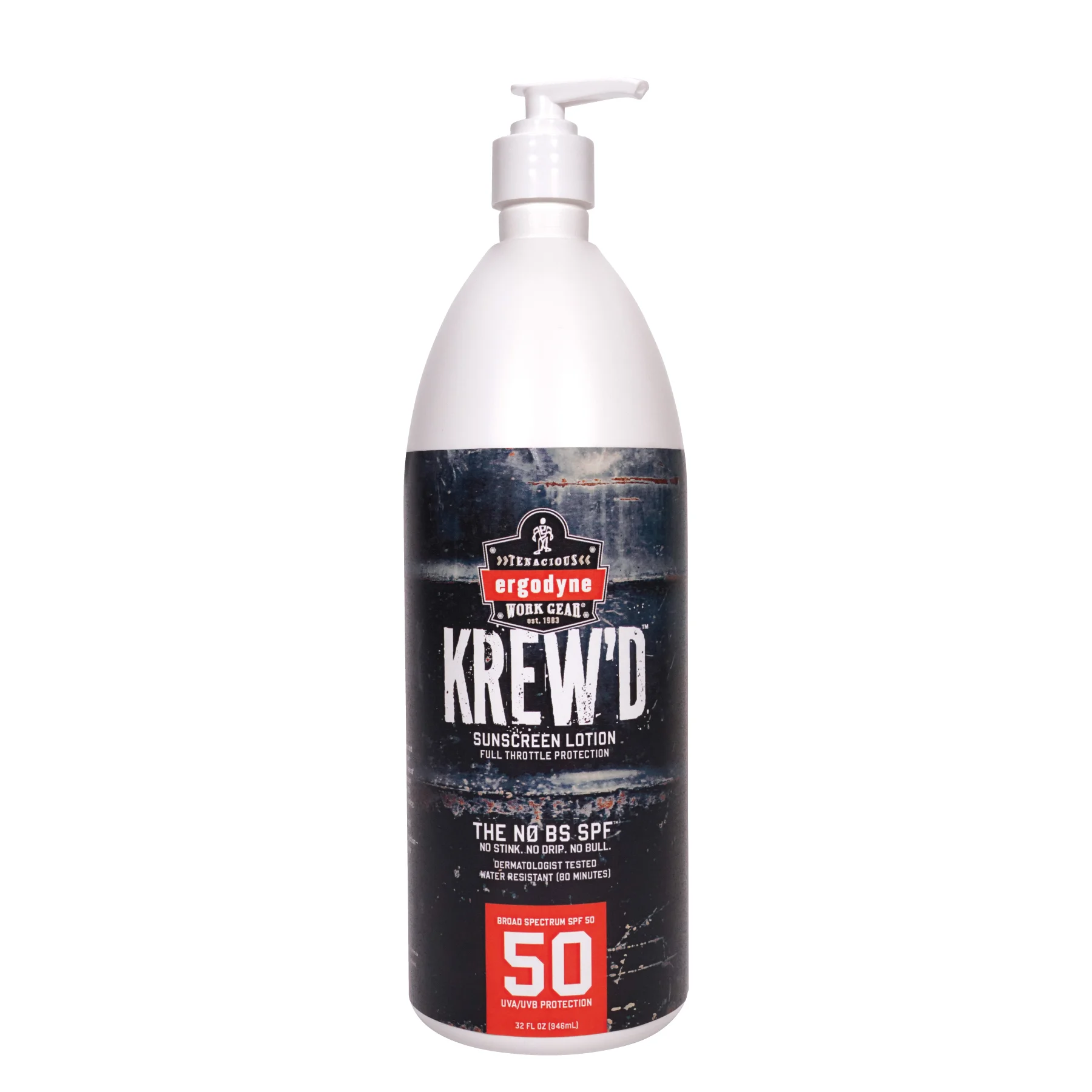 KREW'D 6355 SPF 50 Sunscreen Lotion - 32OZ