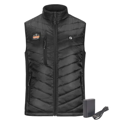 N-Ferno 6495 Rechargeable Heated Vest w/ Battery Power Bank - 7.2V/5000MAH