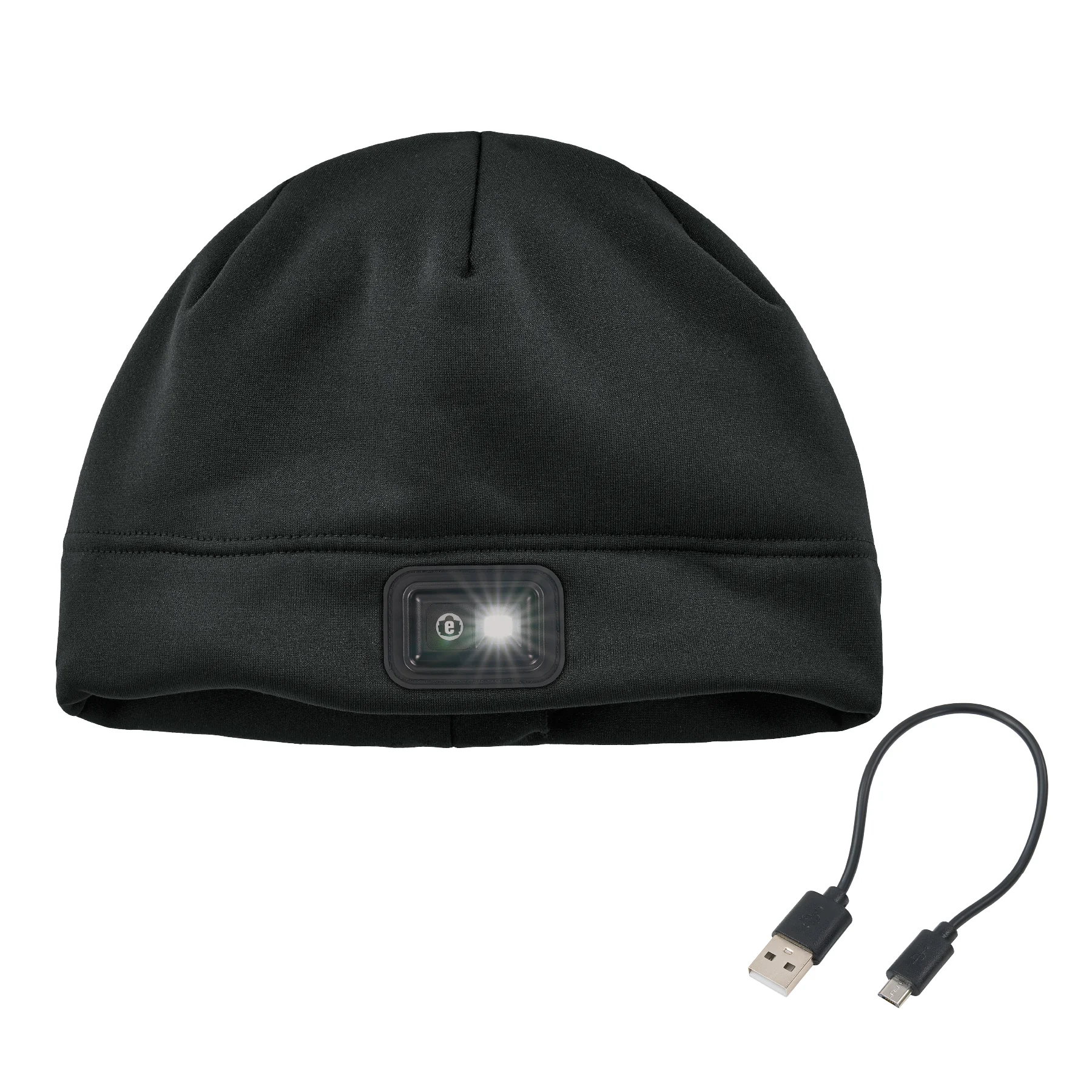 N-Ferno 6801 Winter Skull Cap with LED Rechargeable Light