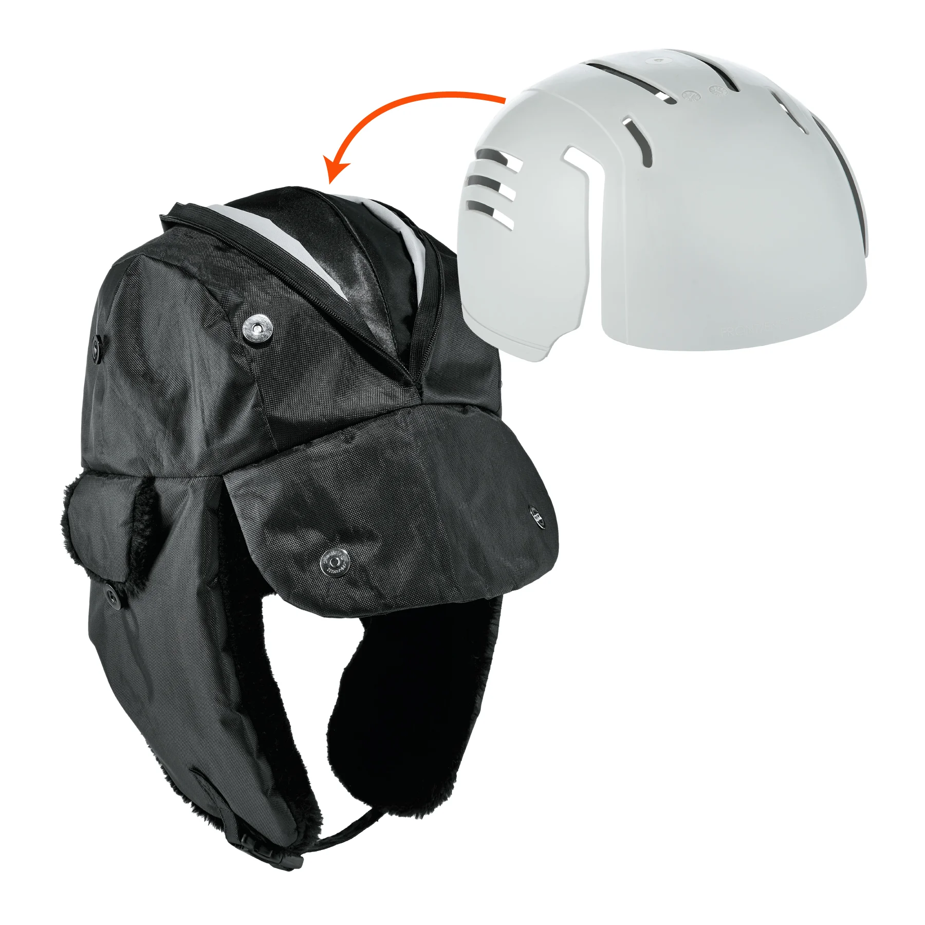 N-Ferno 6802ZI Zippered Stairs Hat and Bump Cap Insert