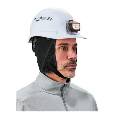 N-Ferno 6860 Winter Hard Hat Liner - 2-Layer, Fleece-Lined, FR Shell, Short